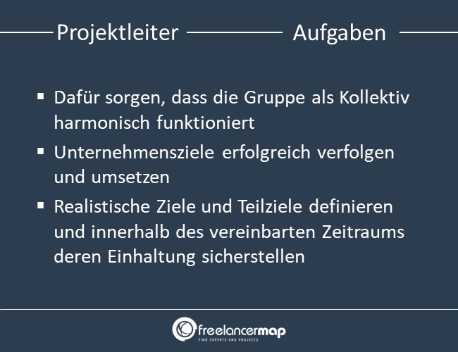Projektleiter-aufgaben