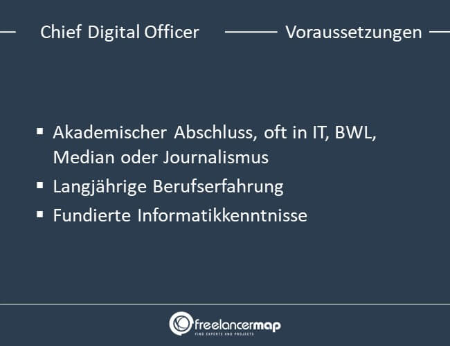 Voraussetzungen um Chief Digital Officer zu werden