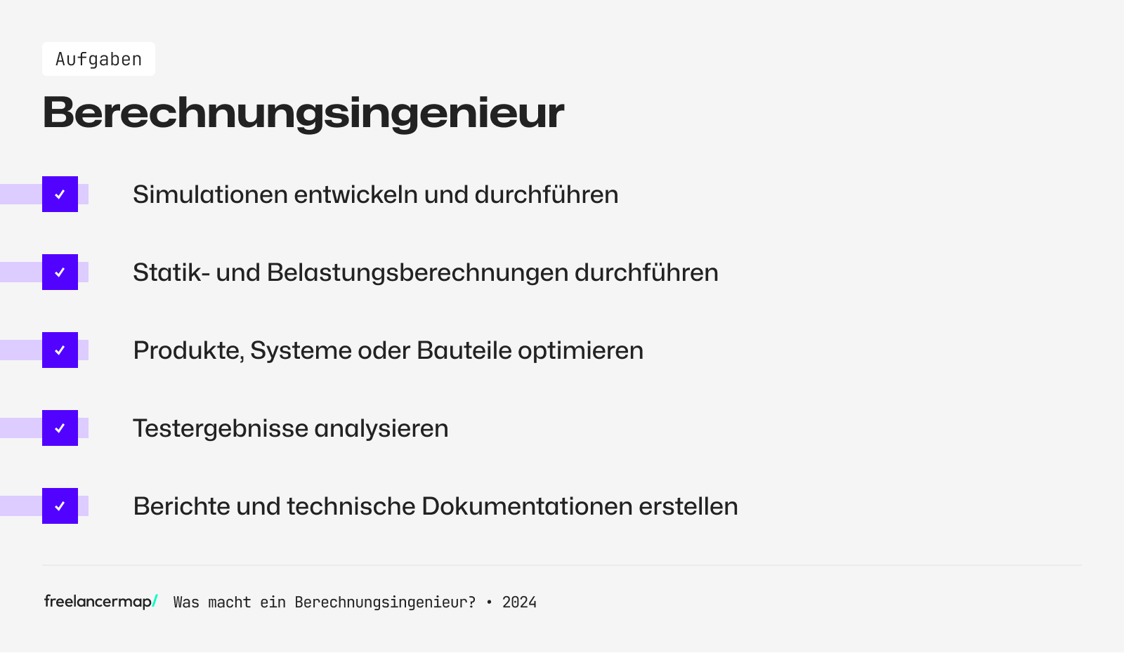 Aufgaben eines Berechnungsingenieurs