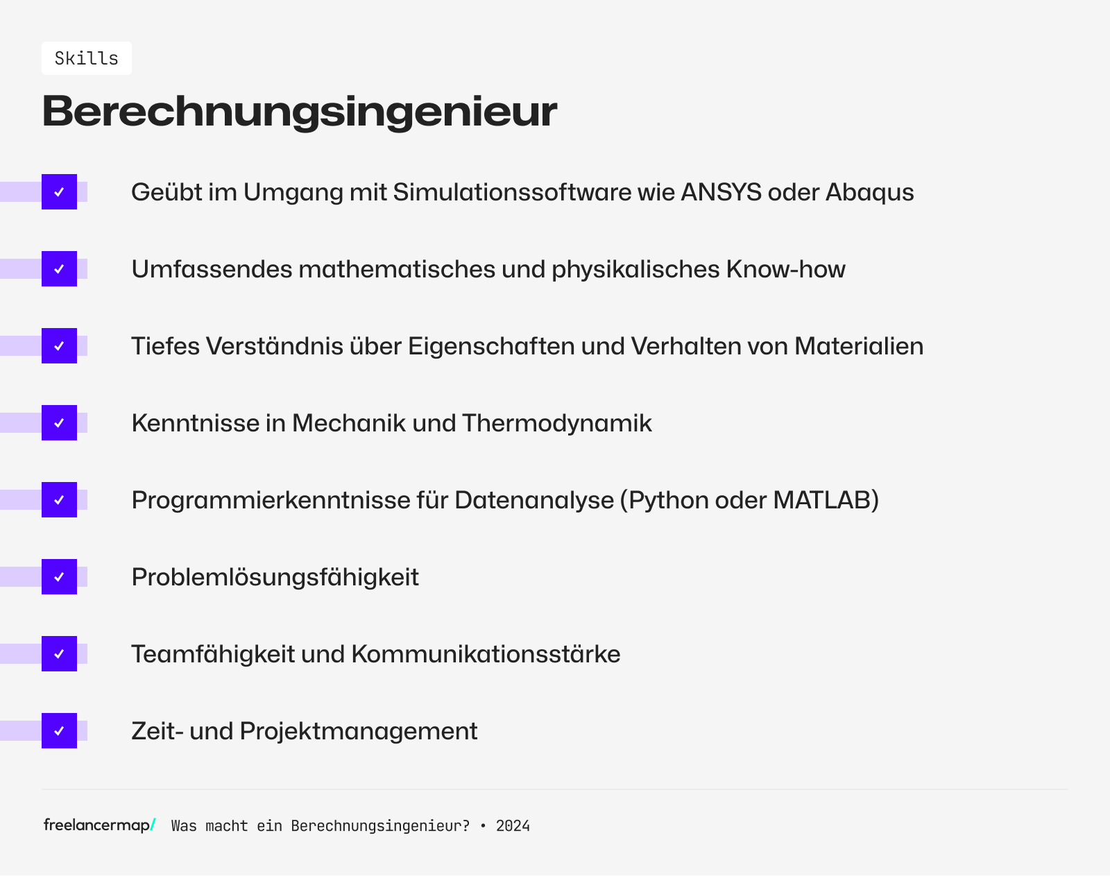 Berechnungsingenieur Hard Skills und Soft Skills