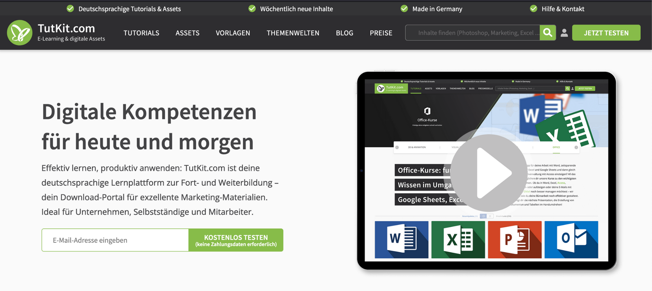 TutKit E-Learning Plattform