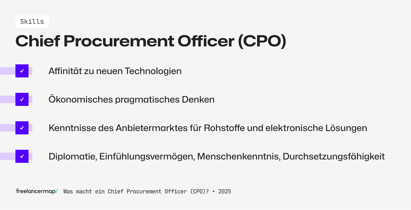 Diese Skills braucht ein CPO