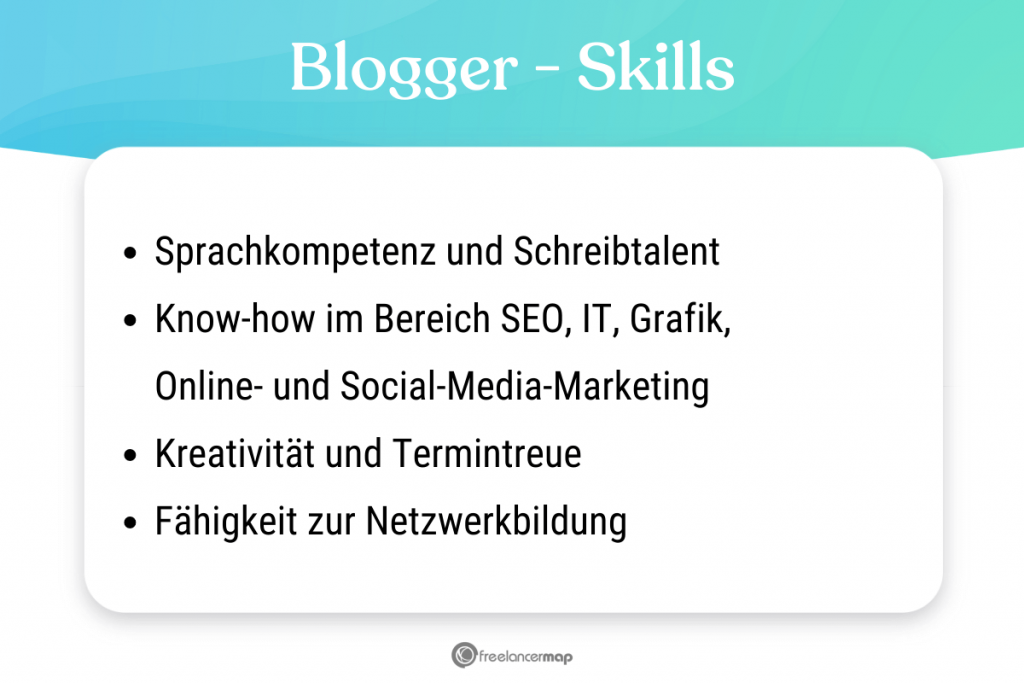 Diese Skills sollte ein Blogger besitzen