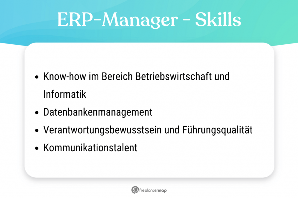 Diese Skills sollte ein ERP-Manager besitzen