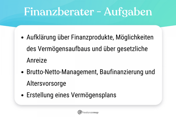 Was Macht Ein Finanzberater