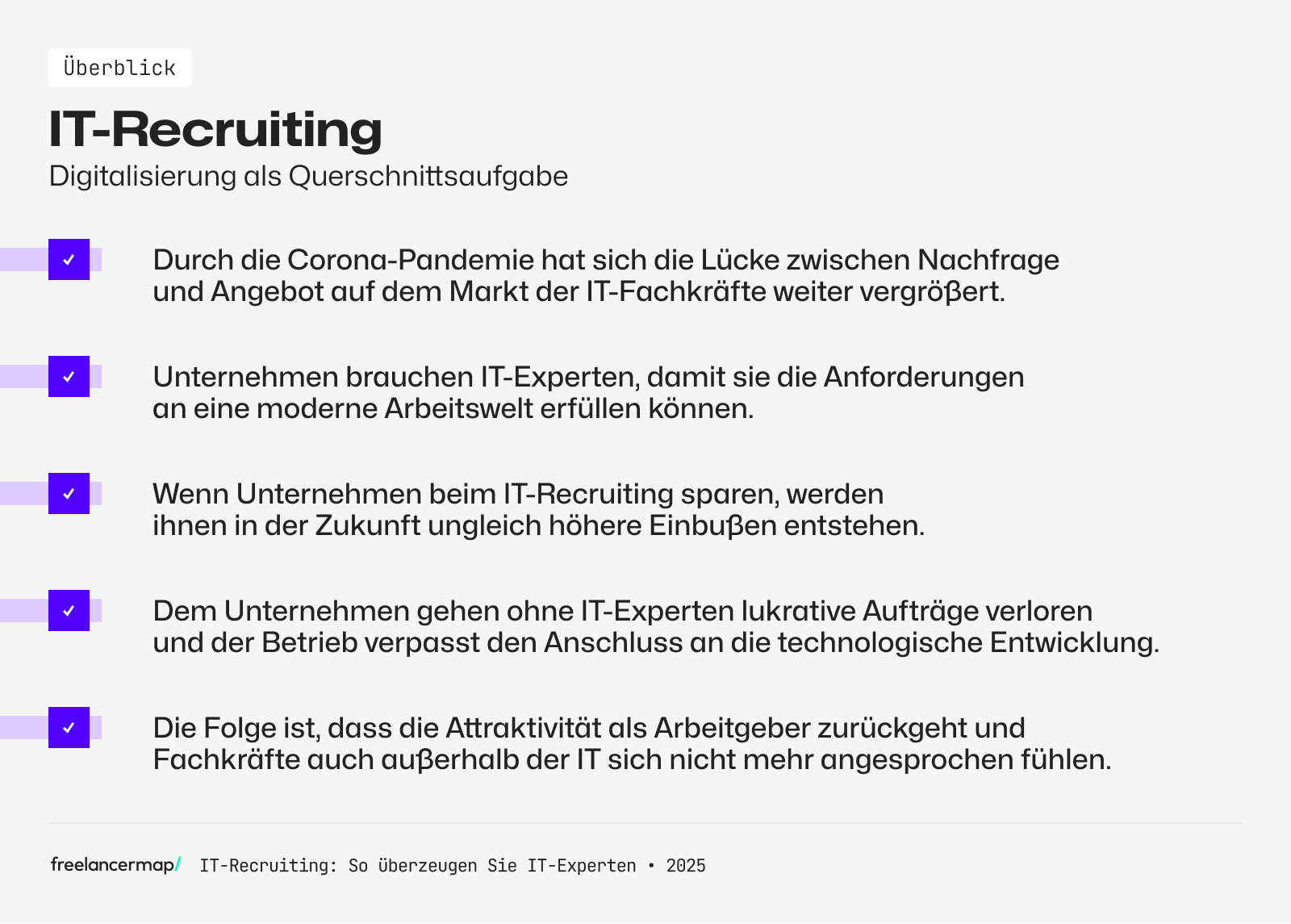 Gründe IT-Recruiting