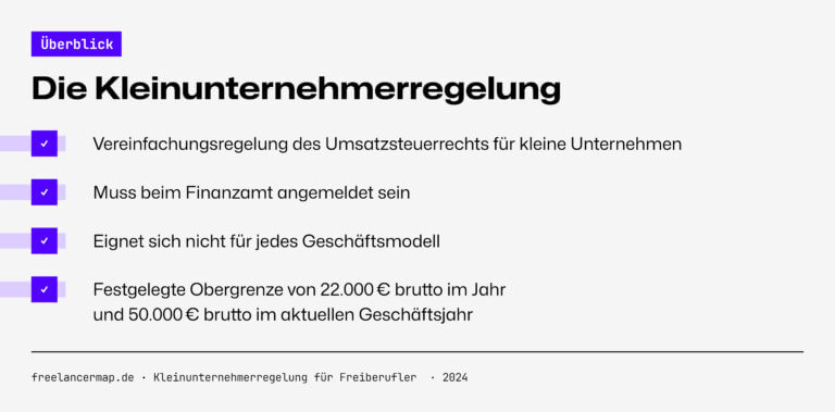 Kleinunternehmerregelung | Vor- und Nachteile | Folgen