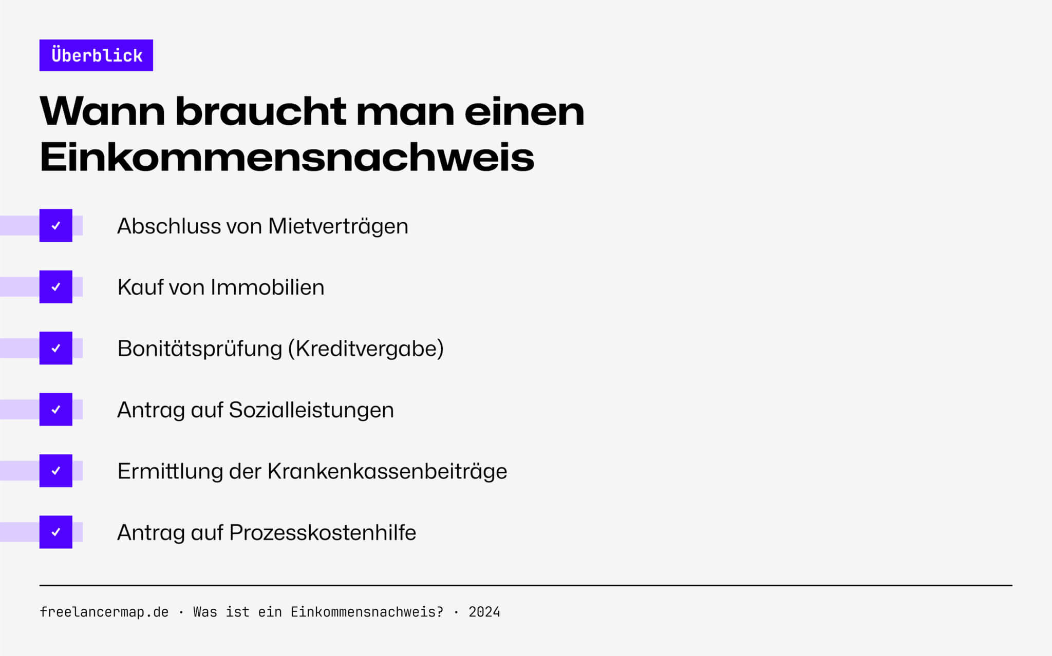 Einkommensnachweis | Definition & Formen | Freelancer Wiki