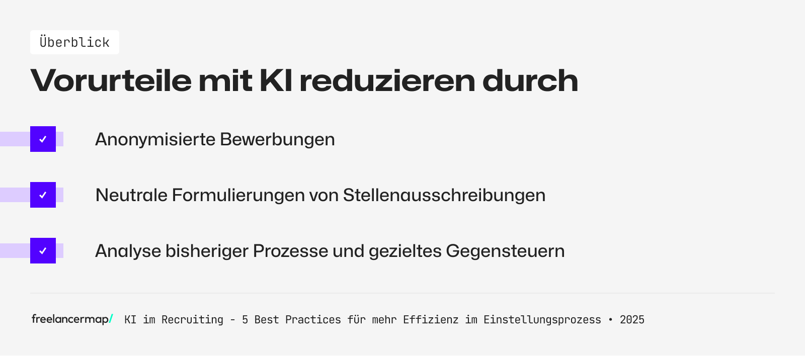 KI im Recruiting kann Vorurteile reduzieren